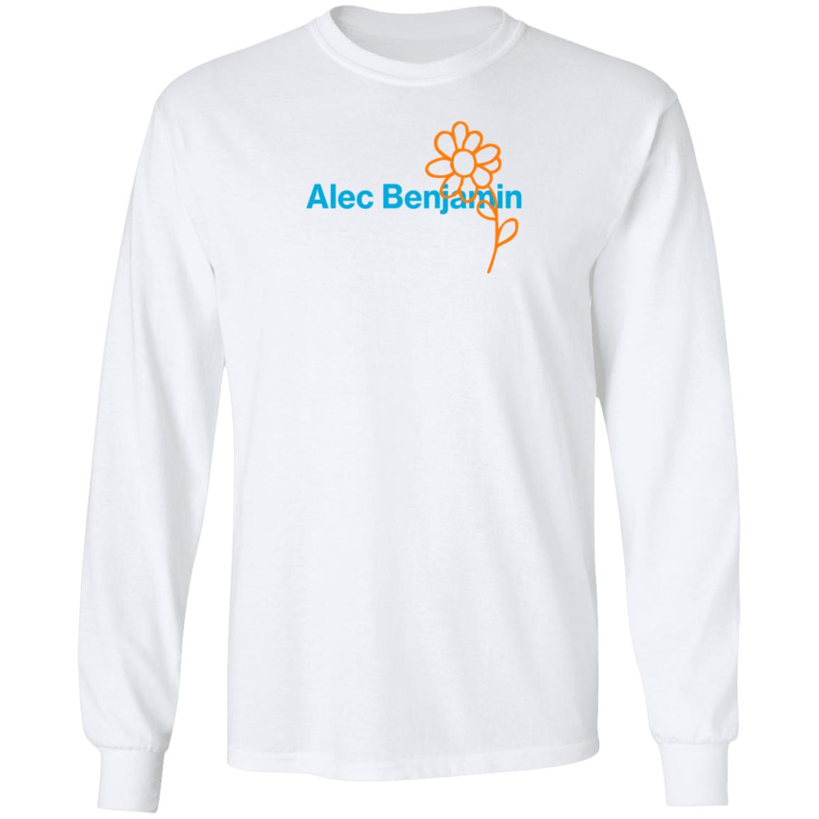 Alec Benjamin Flower Hoodie Alec Benjamin Merch Flower Hoodie - Teechipus