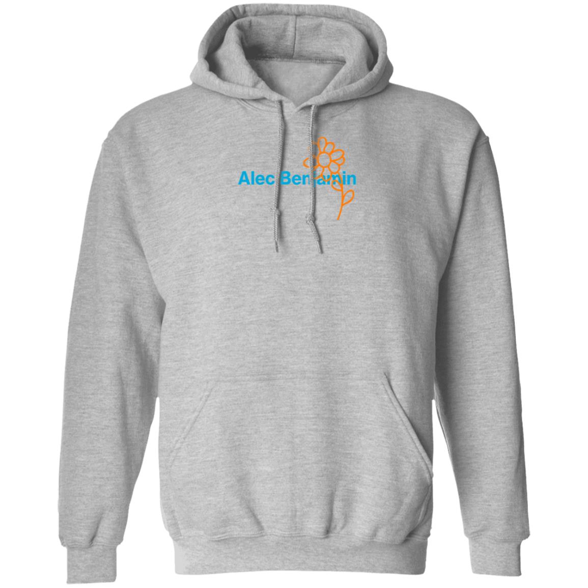 Alec Benjamin Flower Hoodie Alec Benjamin Merch Flower Hoodie - Teechipus