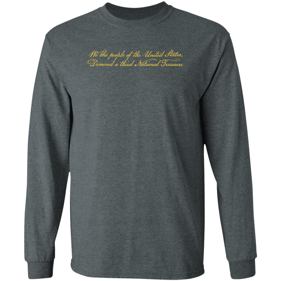 We The People Of The United States Demand A Third National Treasure Shirt Super Yaki Shop - Teechipus