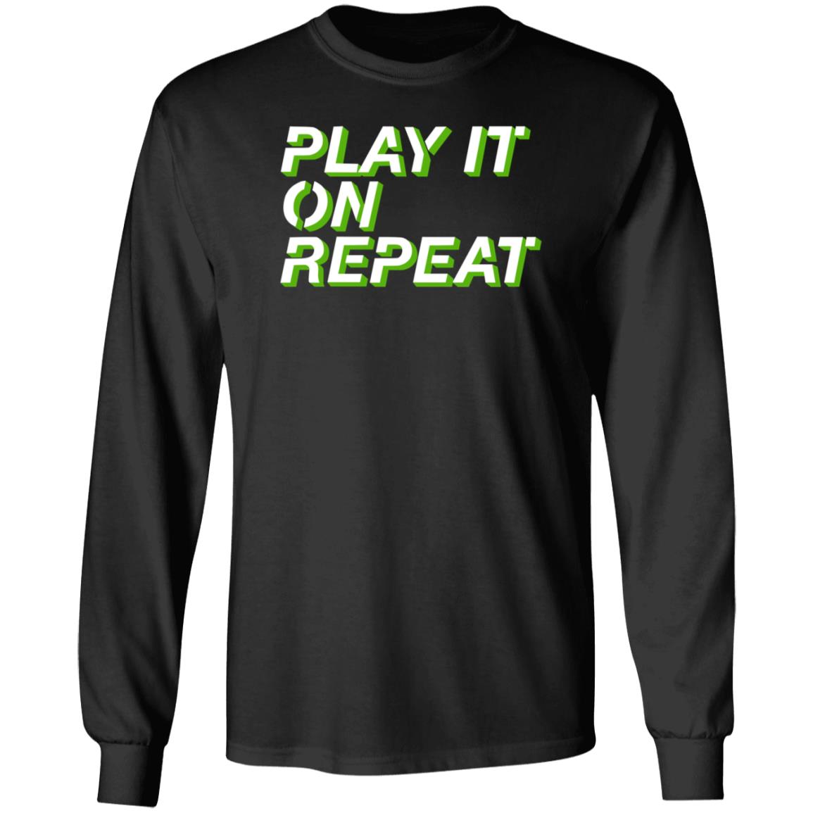 Play It On Repeat Shirt Derivakat Merch - Teechipus