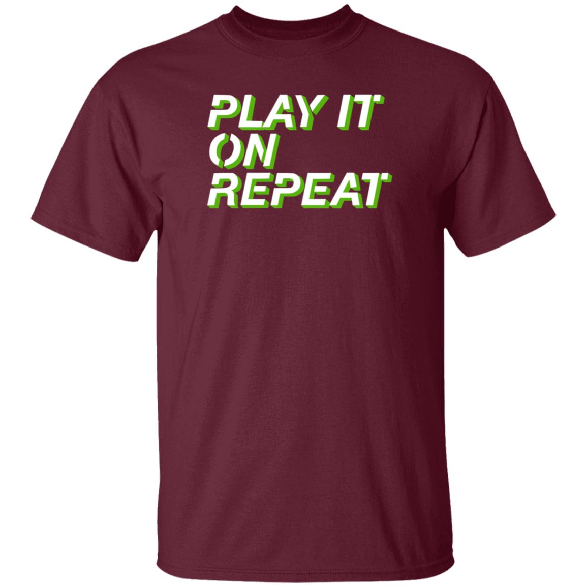 Play It On Repeat Shirt Derivakat Merch - Teechipus