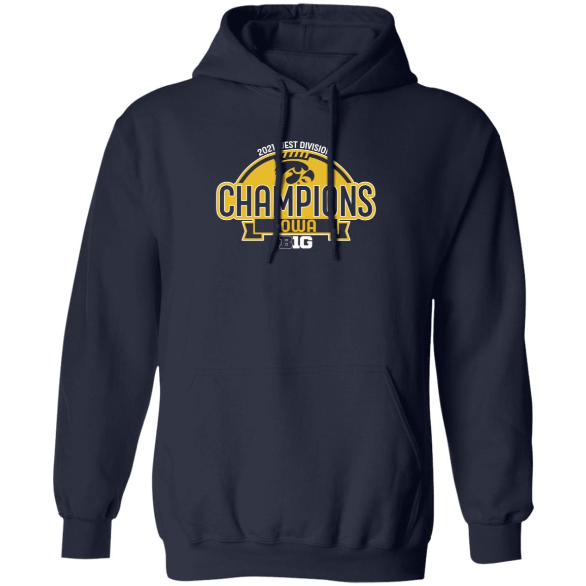 Tyler Linderbaum 2021 West Division Champions Iowa Shirt Hawkeye Football - Teechipus