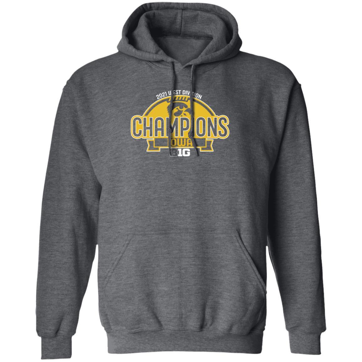 Tyler Linderbaum 2021 West Division Champions Iowa Shirt Hawkeye Football - Teechipus