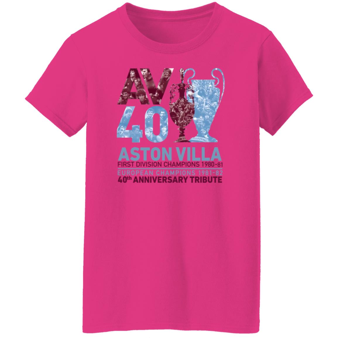 Dennis Mortimer Av 40 Double Champions Exclusive Crew Neck Shirt Av40 Tribute Merch - Teechipus
