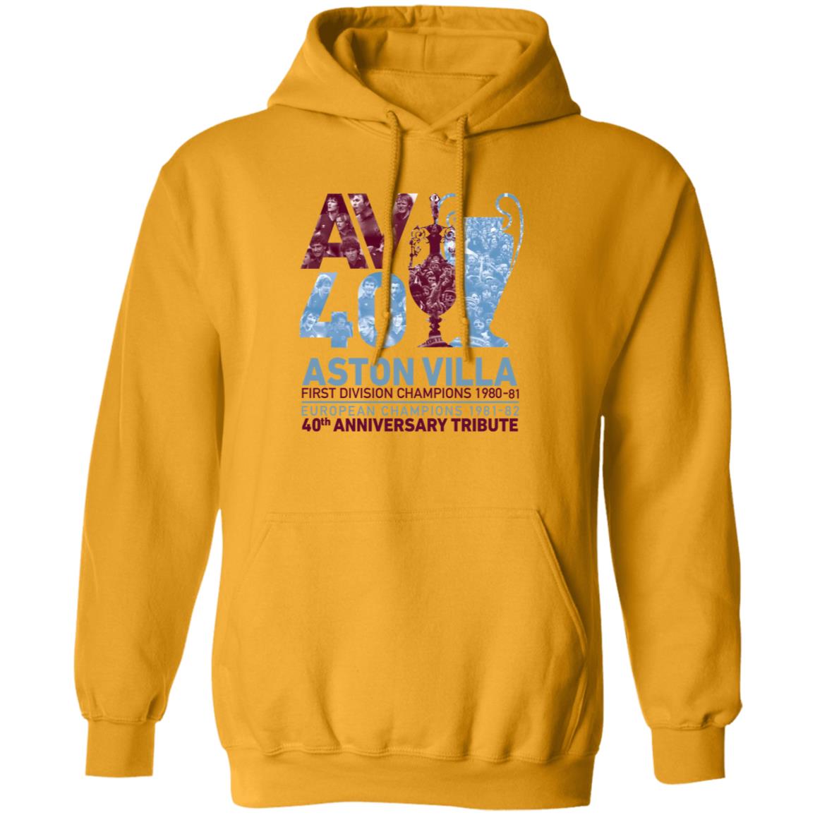 Dennis Mortimer Av 40 Double Champions Exclusive Crew Neck Shirt Av40 Tribute Merch - Teechipus