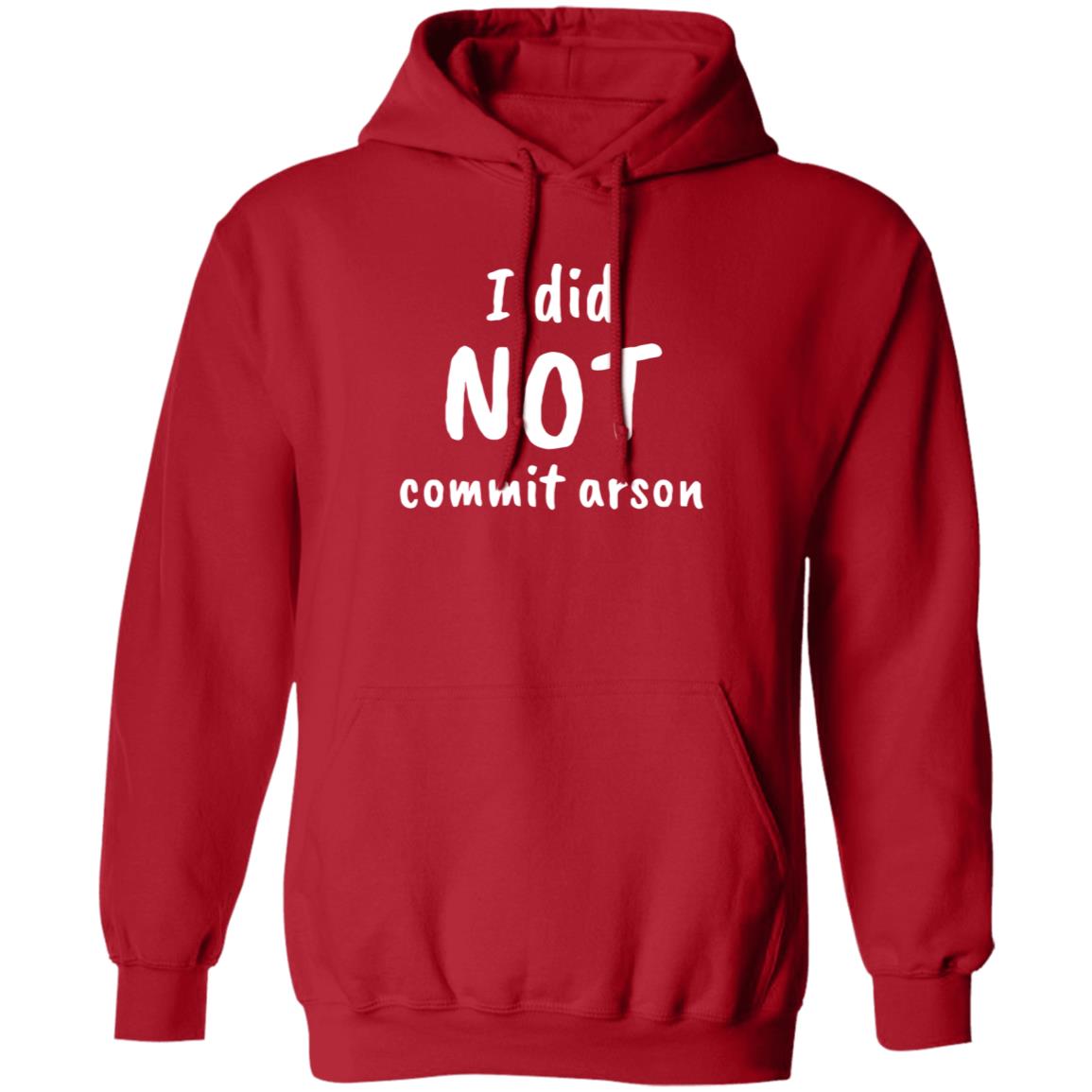 I Did Not Commit Arson Shirt Lucca International Merch - Teechipus