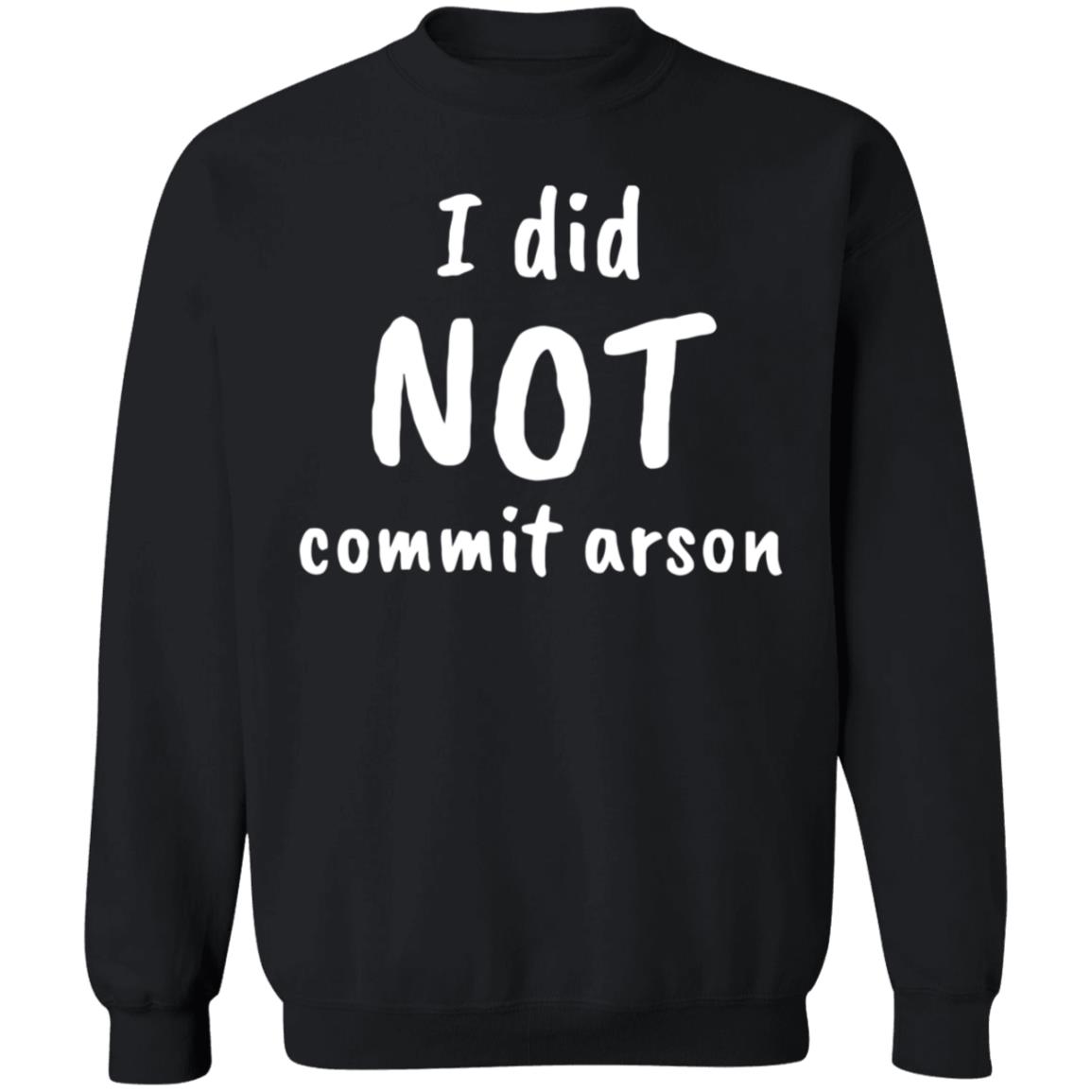 I Did Not Commit Arson Shirt Lucca International Merch - Teechipus