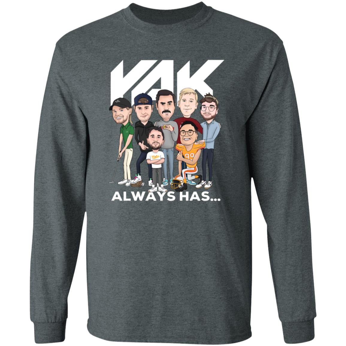 The Yak Always Has Shirt Barstool Sport Store - Teechipus