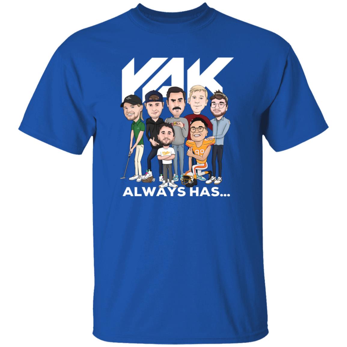 The Yak Always Has Shirt Barstool Sport Store - Teechipus
