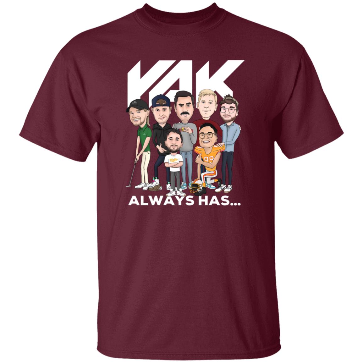 The Yak Always Has Shirt Barstool Sport Store - Teechipus
