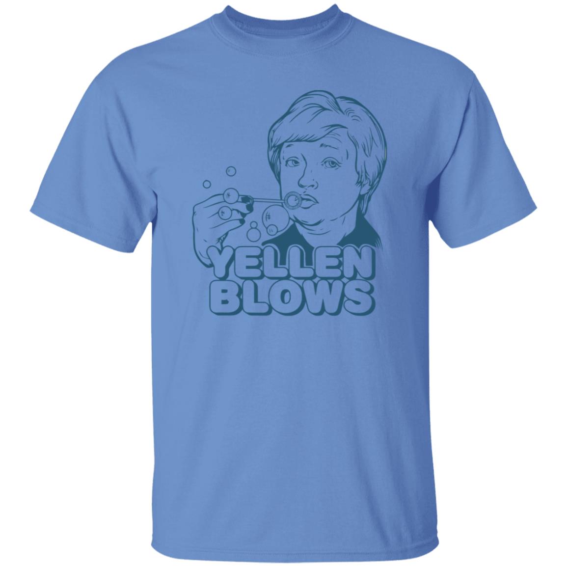 Janet Yellen Blows Shirt Liberty Maniacs Merch Yellen Blows Shirt The Wolf Of All Streets Janet - Teechipus