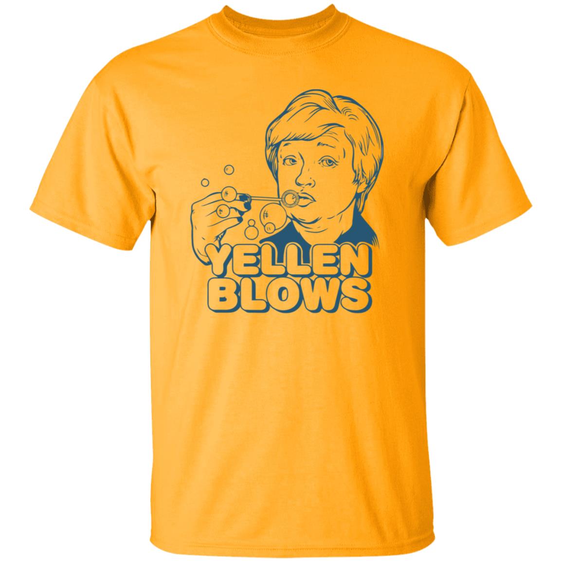 Janet Yellen Blows Shirt Liberty Maniacs Merch Yellen Blows Shirt The Wolf Of All Streets Janet - Teechipus