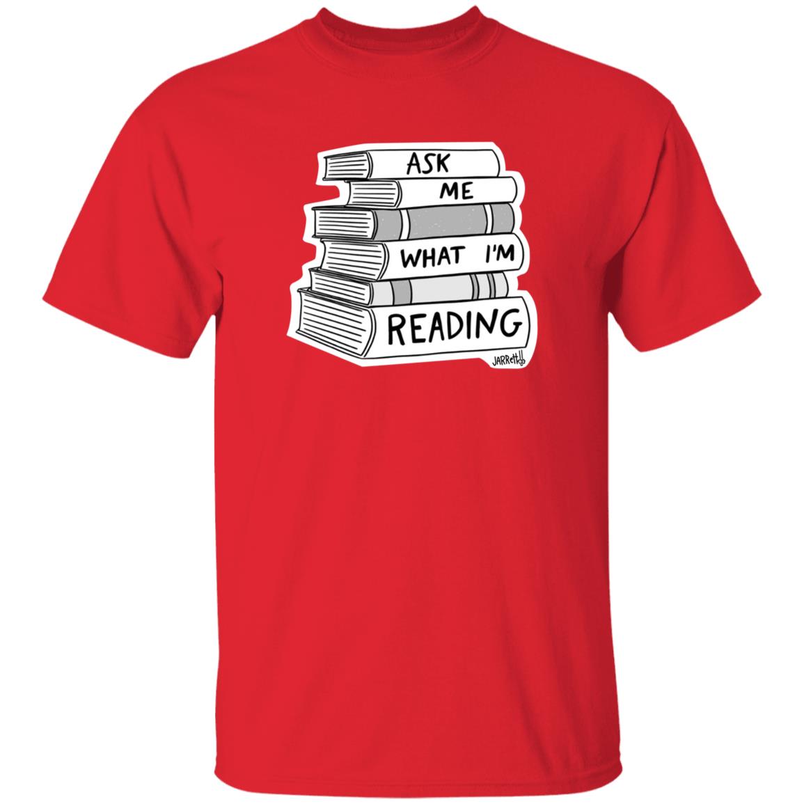 Ask Me What I'm Reading Jarret Lener Shirt Hoodie Sweatshirt - Teechipus