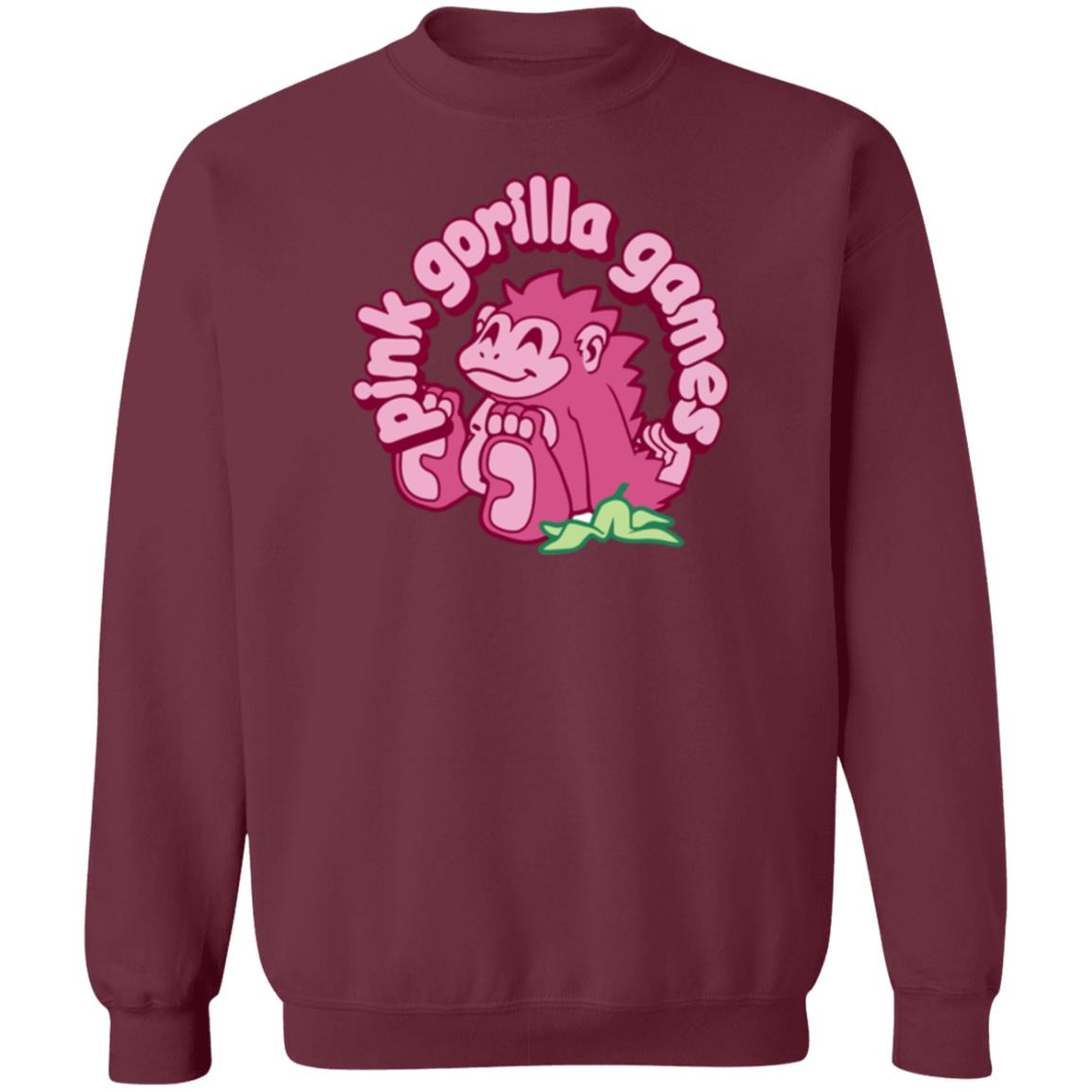 Kelsey Lewin Pink Gorilla Games Hoodie Pink Gorilla Games Merch Pink Gorilla Logo Hoodie - Teechipus