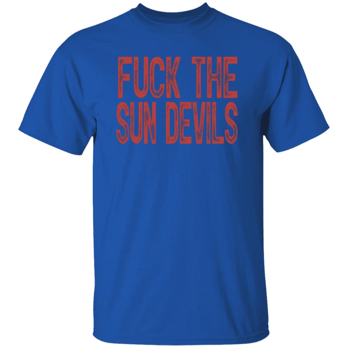 Fuck The Sun Devils Shirt Beef Shirts Arizona Wildcats Fan Shirt - Teechipus
