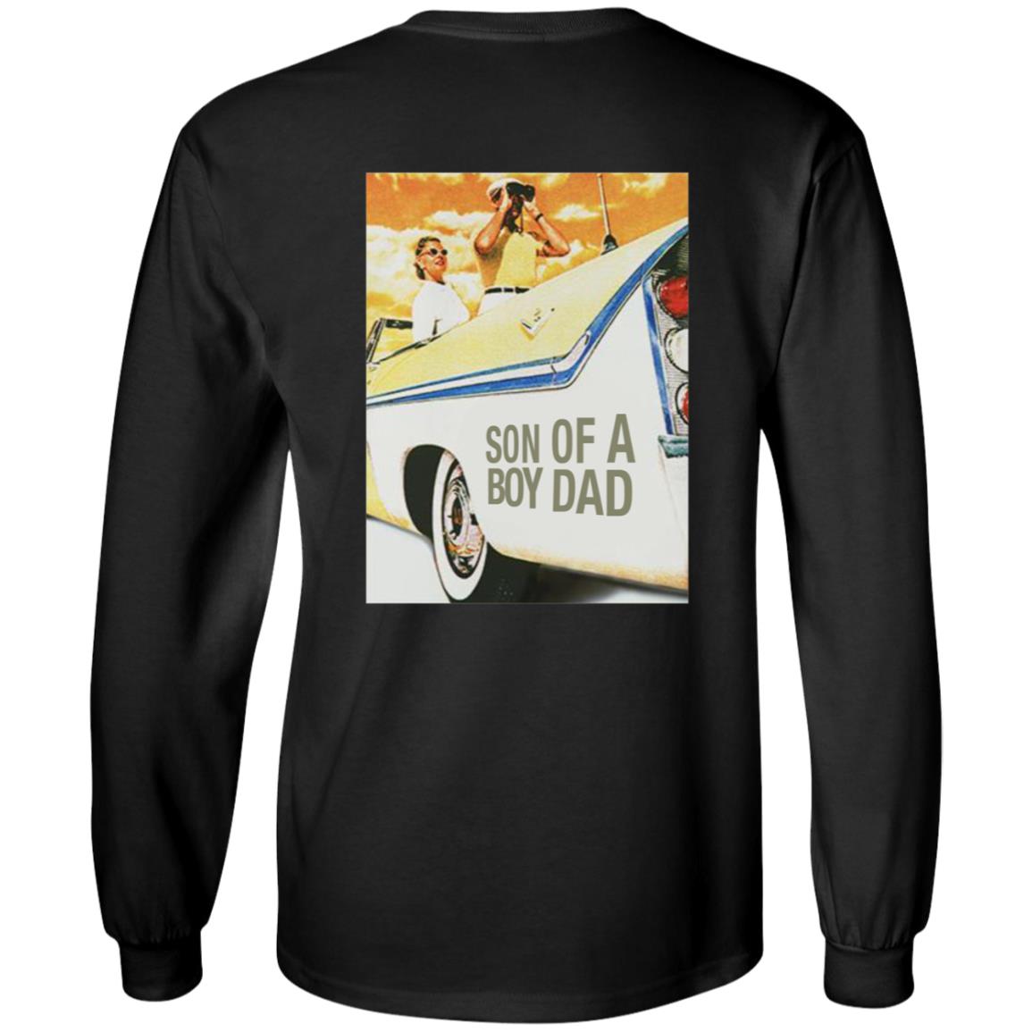 Son Of A Boy Dad Hoodie Barstoolsports Store - Teechipus