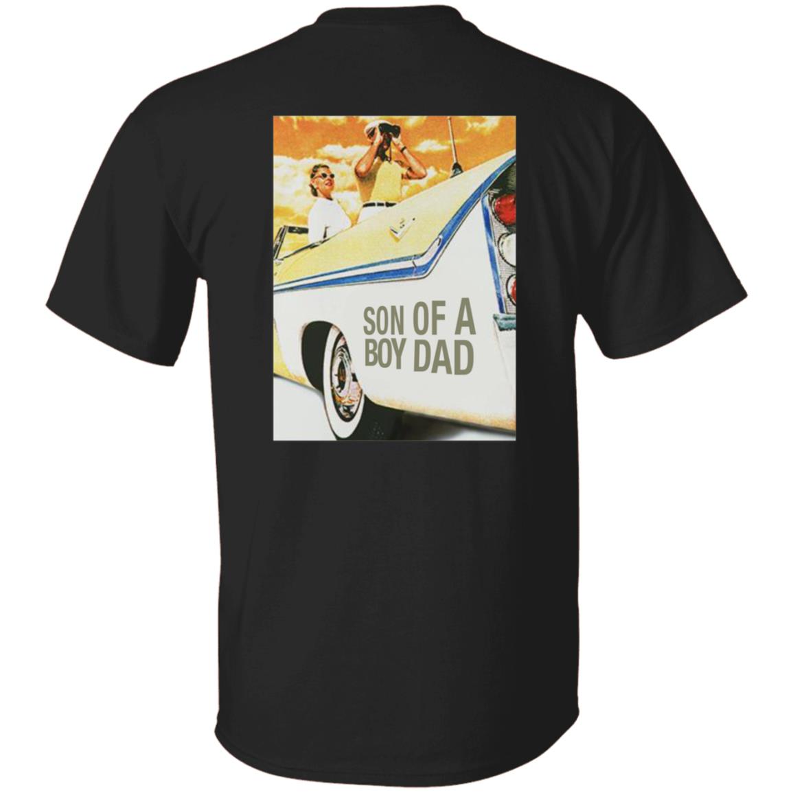 Son Of A Boy Dad Hoodie Barstoolsports Store - Teechipus