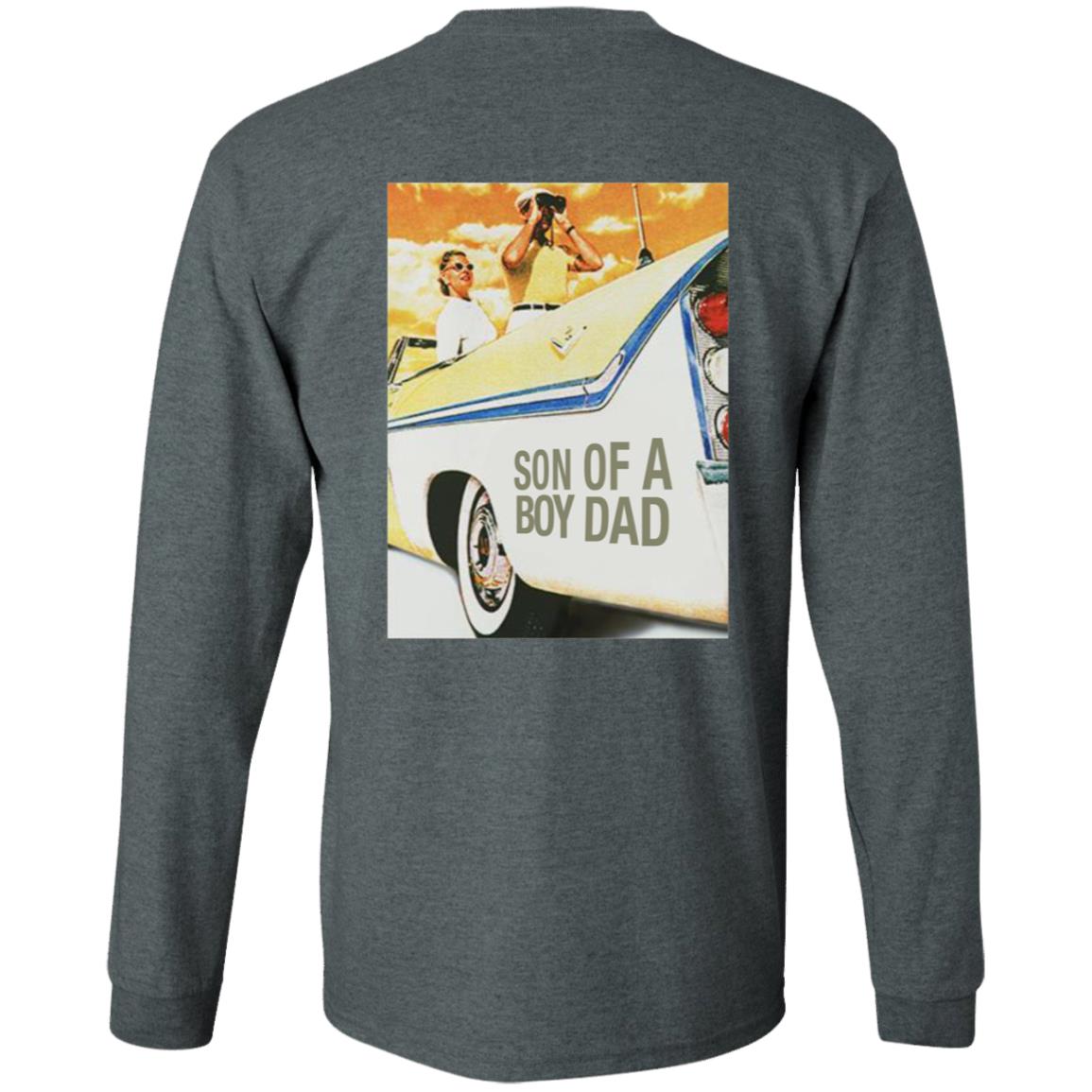 Son Of A Boy Dad Hoodie Barstoolsports Store - Teechipus
