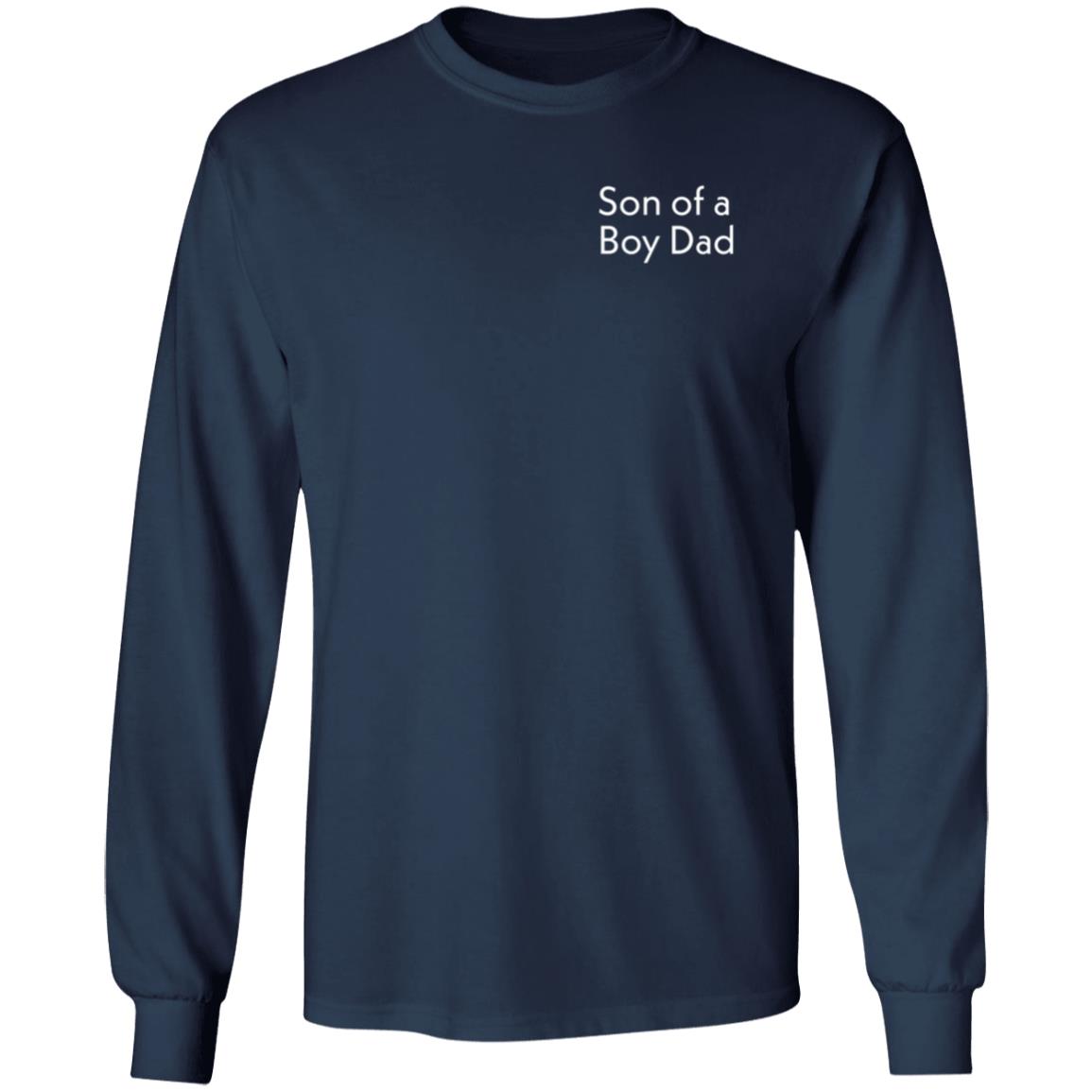 Son Of A Boy Dad Hoodie Barstoolsports Store - Teechipus