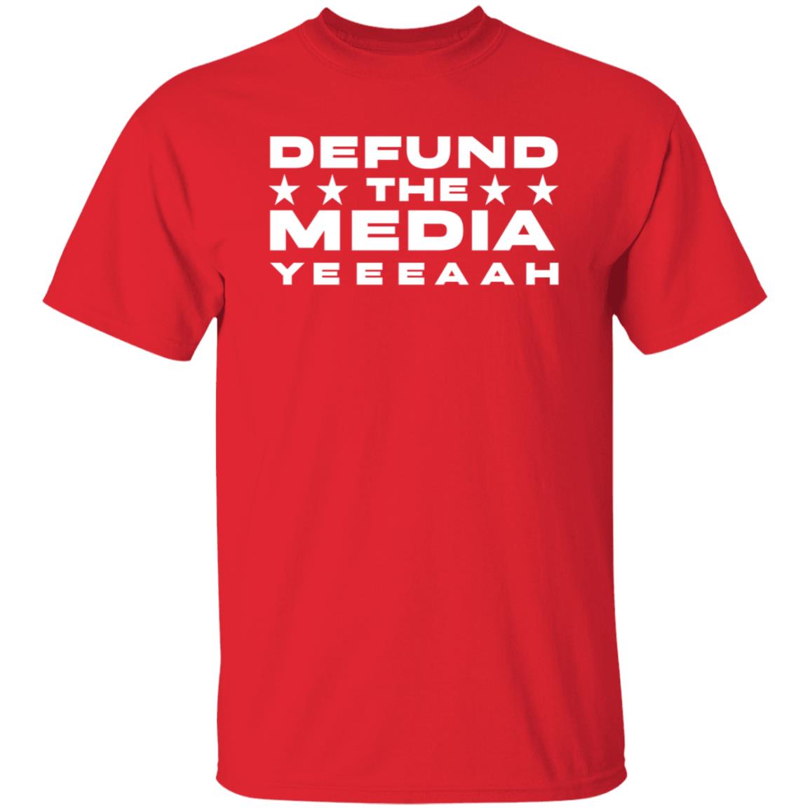 Hodgetwins Merch Defund The Media Yeeeaah Shirt Mr. Potato Head - Teechipus