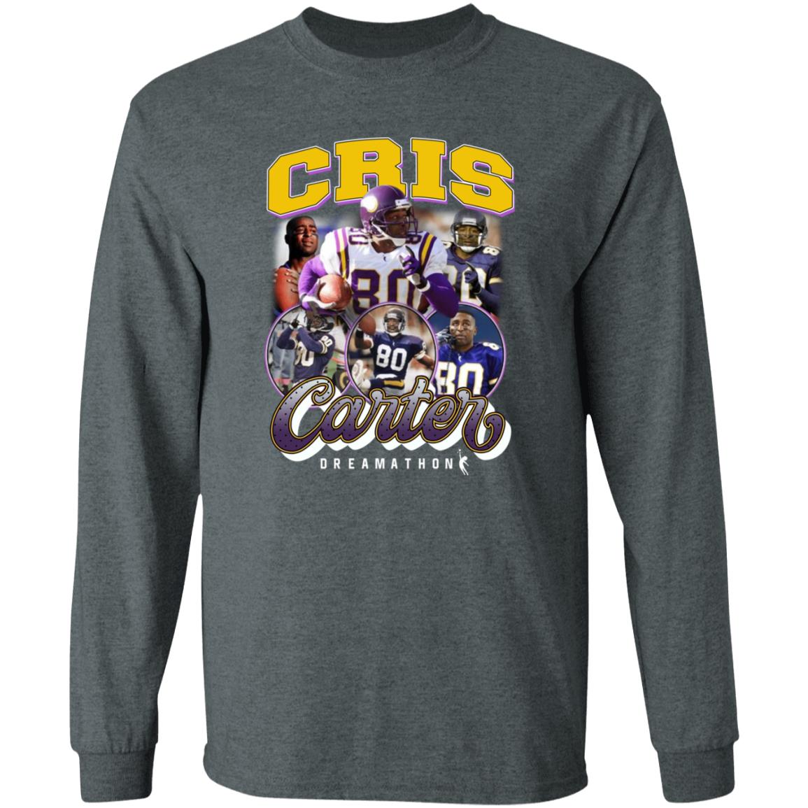Cris Carter Dreamathon Shirt Justin Jefferson Dreamathon Merch - Teechipus