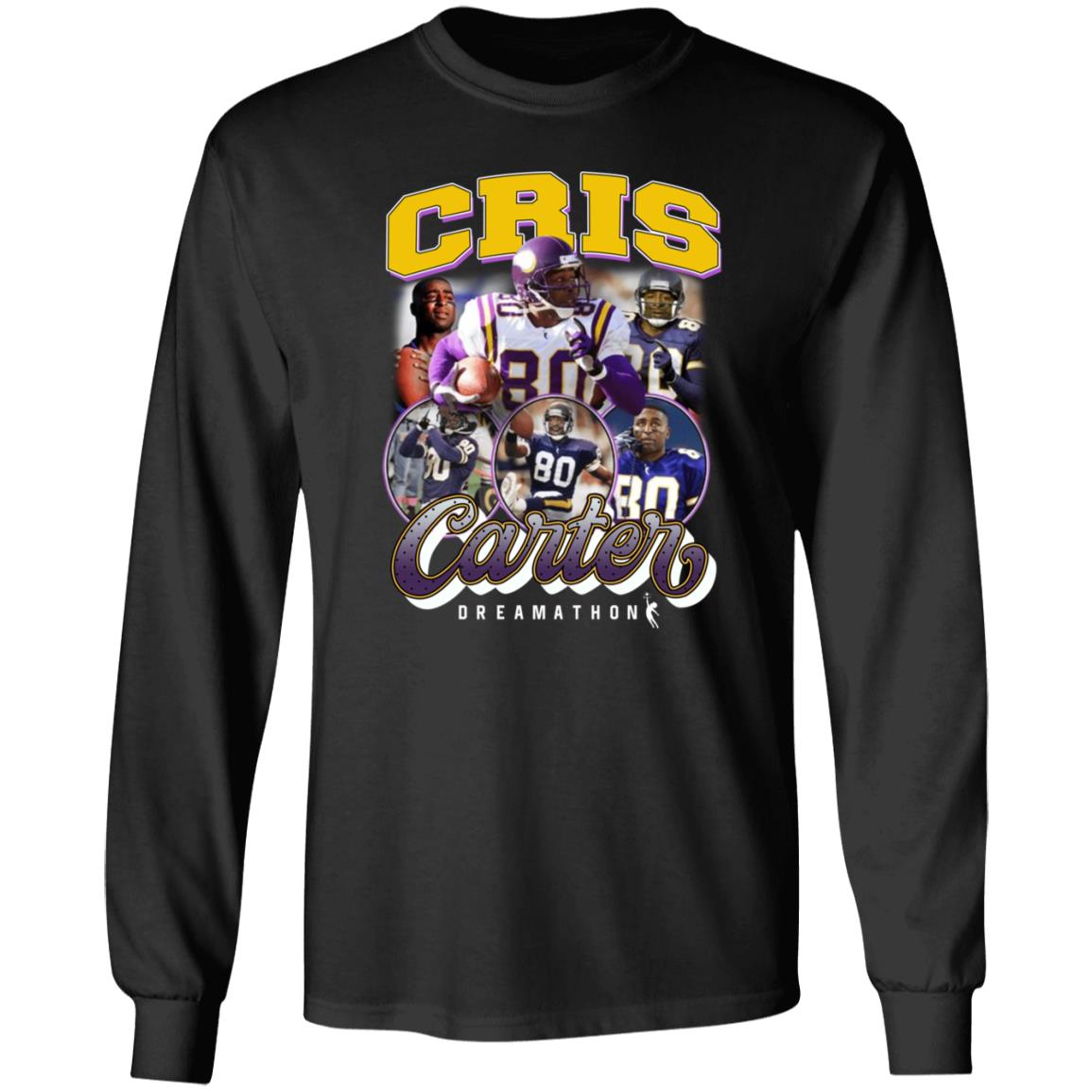 Cris Carter Dreamathon Shirt Justin Jefferson Dreamathon Merch - Teechipus