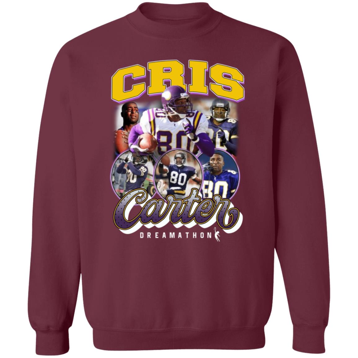 Cris Carter Dreamathon Shirt Justin Jefferson Dreamathon Merch - Teechipus