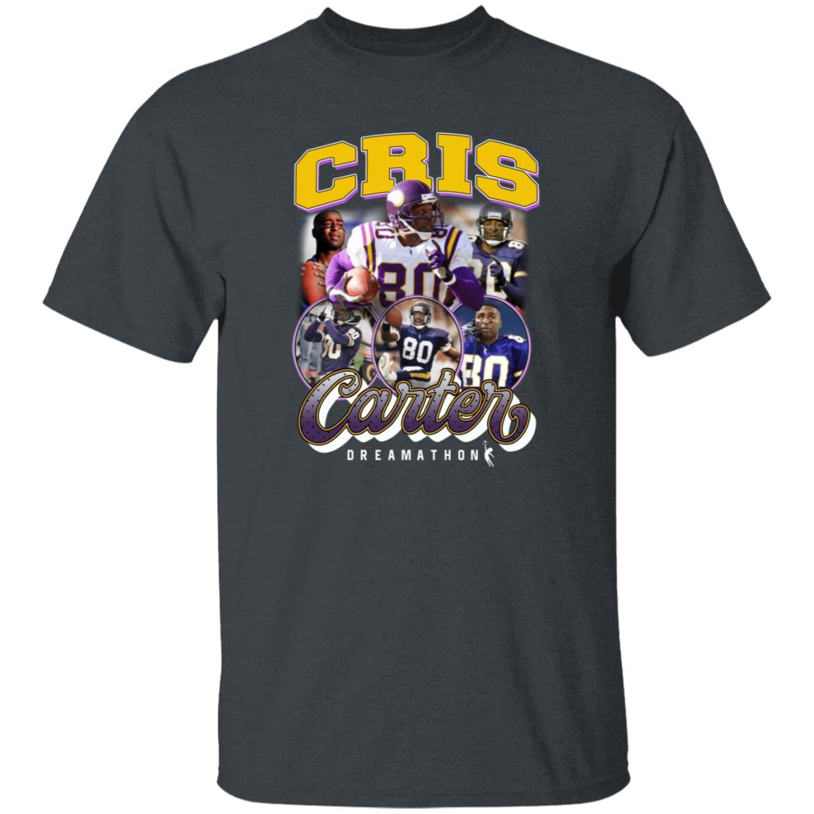 Cris Carter Dreamathon Shirt Justin Jefferson Dreamathon Merch - Teechipus