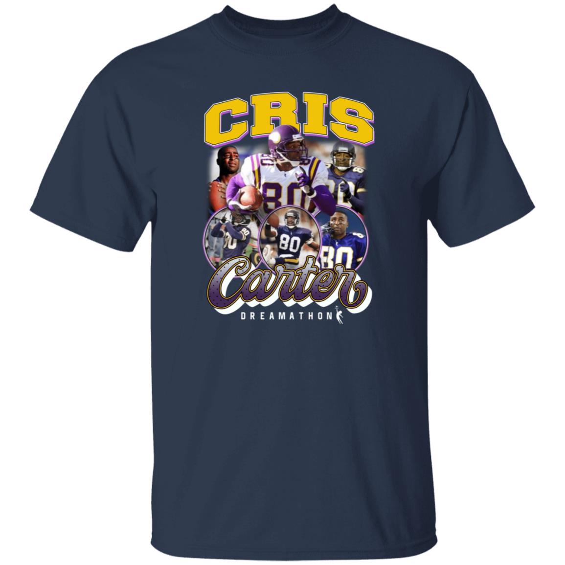 Cris Carter Dreamathon Shirt Justin Jefferson Dreamathon Merch - Teechipus