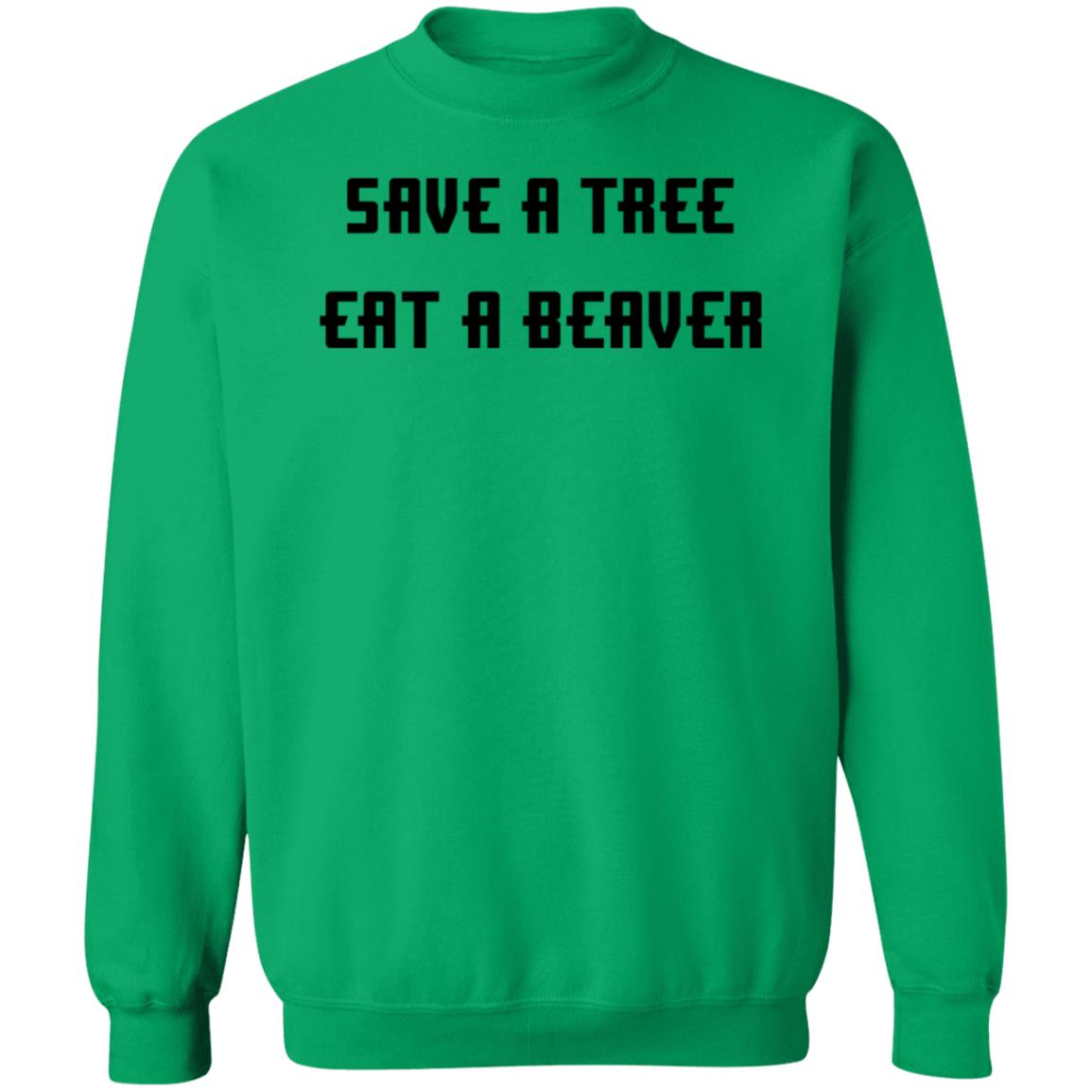 Save A Tree Eat A Beaver Shirt Jensen Ackles - Teechipus