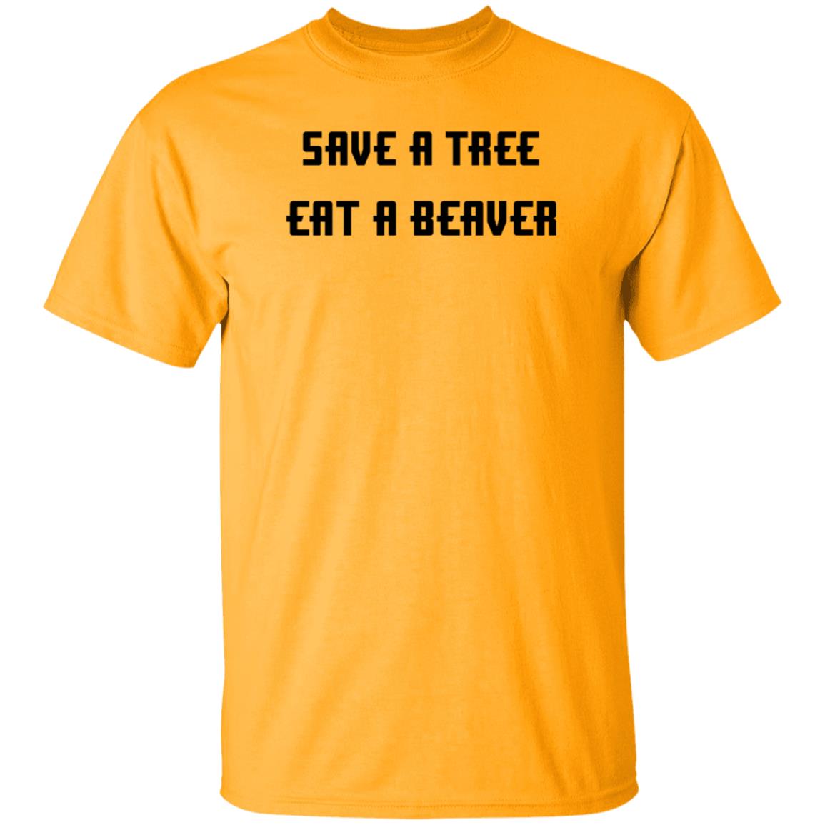 Save A Tree Eat A Beaver Shirt Jensen Ackles - Teechipus