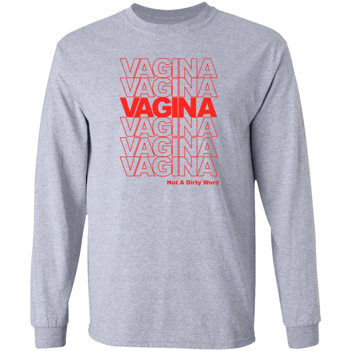 Vagina Not A Dirty Word Shirt Jen Winston - Teechipus