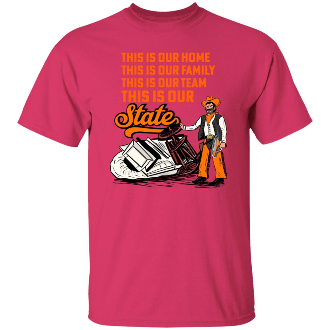 This Is Our State Ok Hoodie Barstool Sports Merch This Is Our Home This Is Our Family This Is Our Team This Is Our State Hoodie - Teechipus