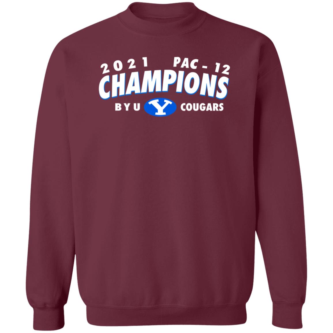 2021 Pac 12 Champions Byu Cougars Shirt Squally Canada Champions Byu Cougars 2021 Shirt - Teechipus