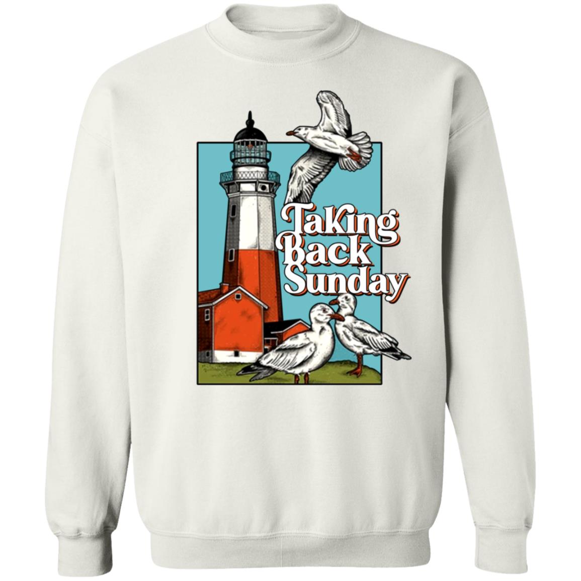 Taking Back Sunday Merch Taking Back Sunday Lighthouse Shirt MikaelArt Jane - Teechipus