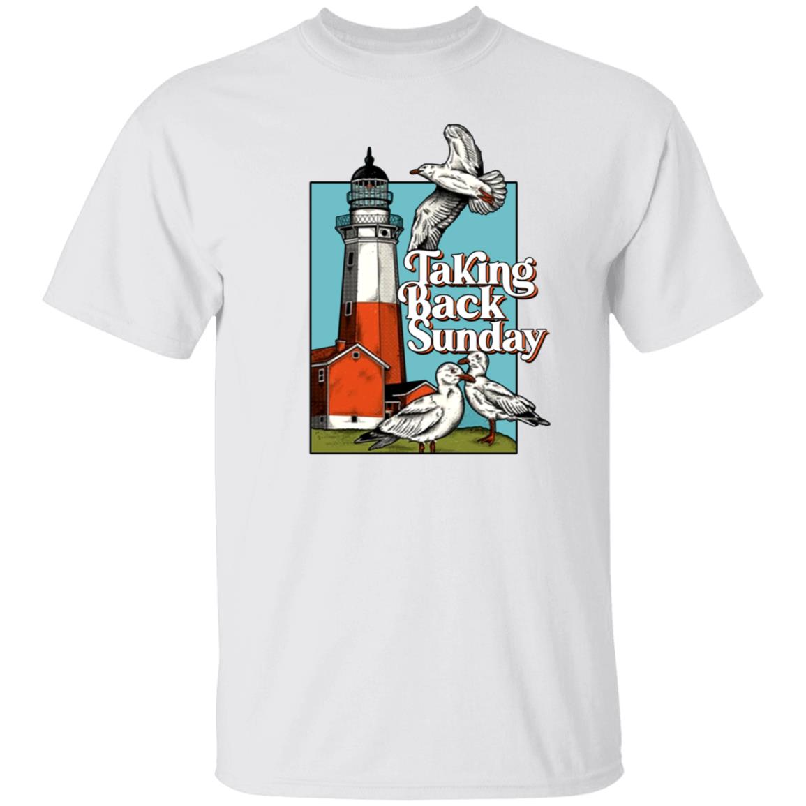 Taking Back Sunday Merch Taking Back Sunday Lighthouse Shirt MikaelArt Jane - Teechipus