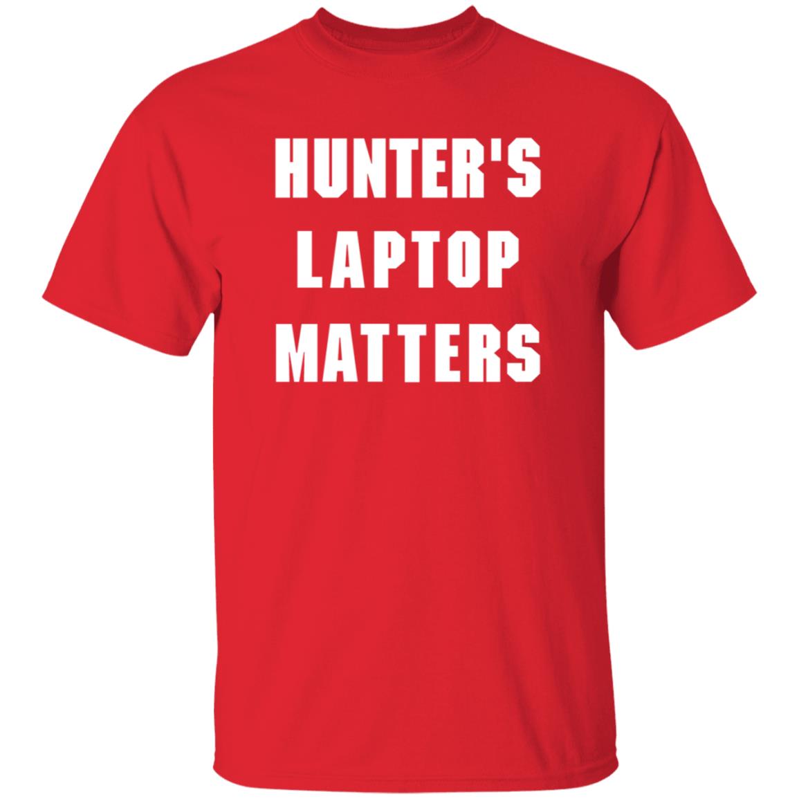 Hunter's Laptop Matters Shirt Hoodie Sweatshirt - Teechipus