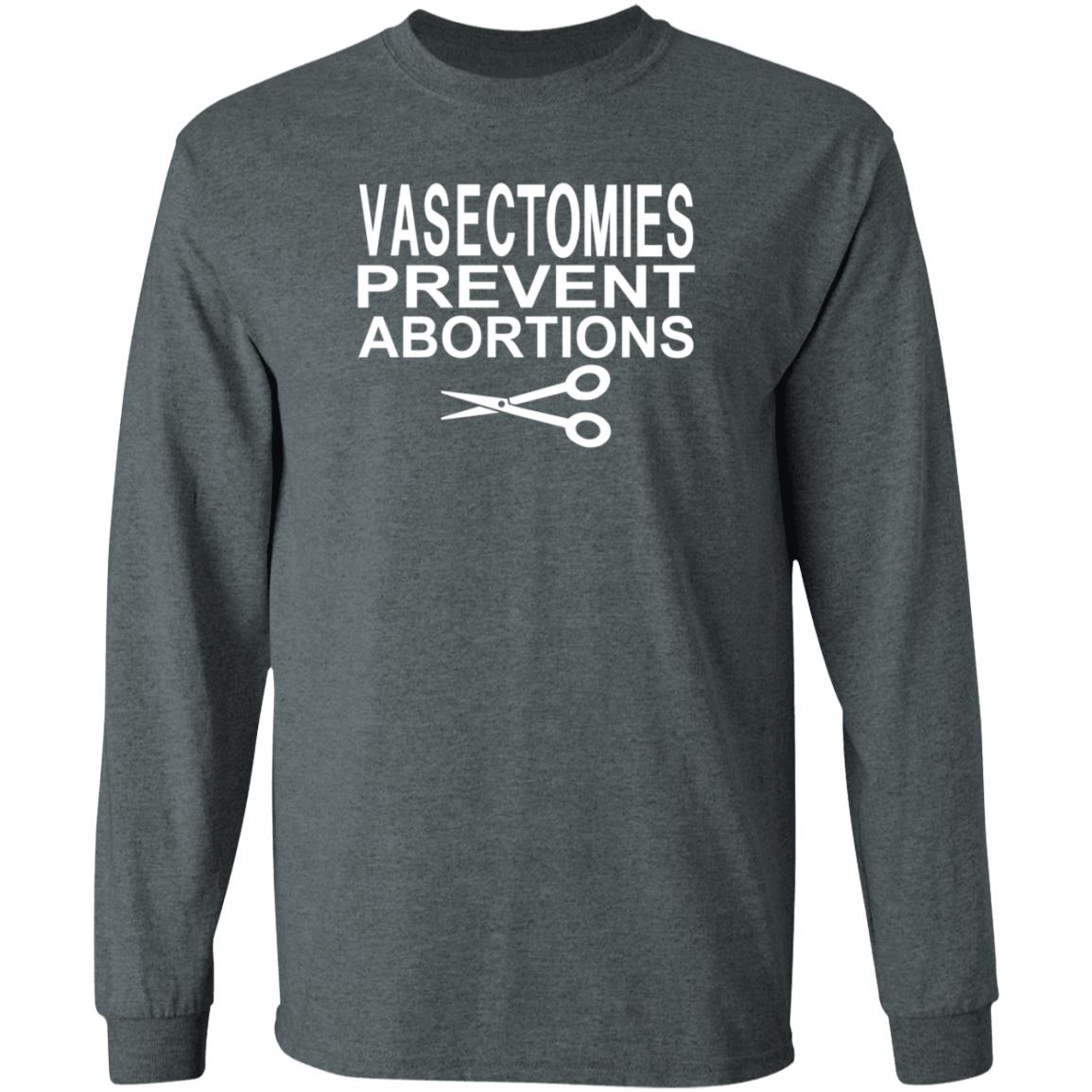 Vasectomies Prevent Abortions Shirt Black Professor - Teechipus