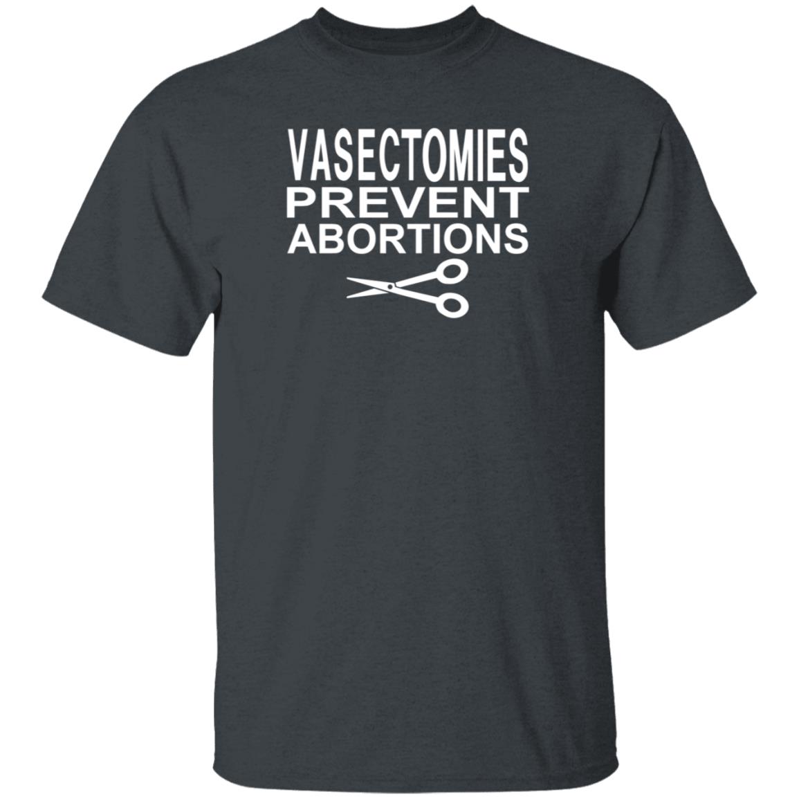 Vasectomies Prevent Abortions Shirt Black Professor - Teechipus