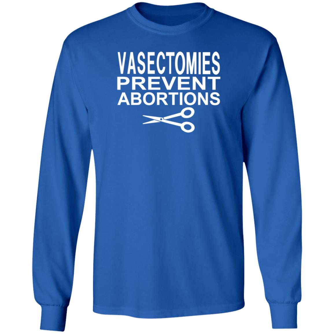 Vasectomies Prevent Abortions Shirt Black Professor - Teechipus