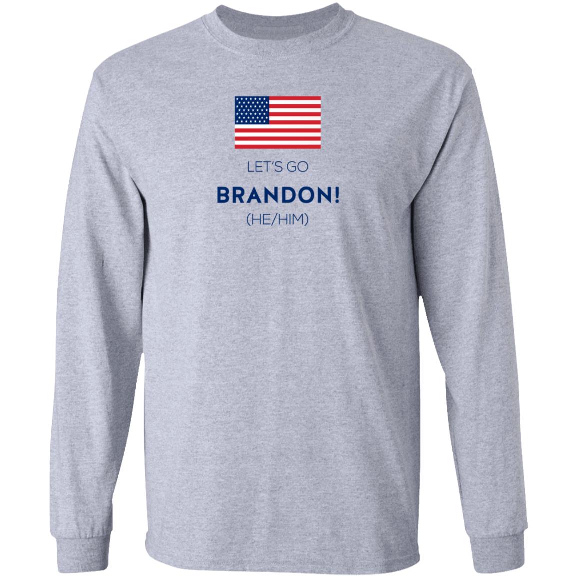 Let's Go Brandon He Him Shirt David Weigel Let's Go Brandon He Him Shirt Hoodie Sweatshirt - Teechipus