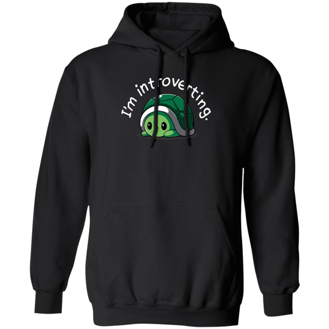 Tee Turtle Merch I'm Introverting Shirt - Teechipus