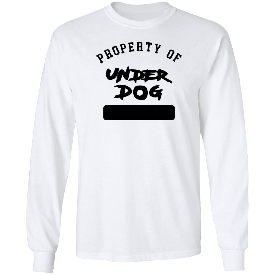 BPortistime Property Of Underdog Hoodie Underdog Merch - Teechipus