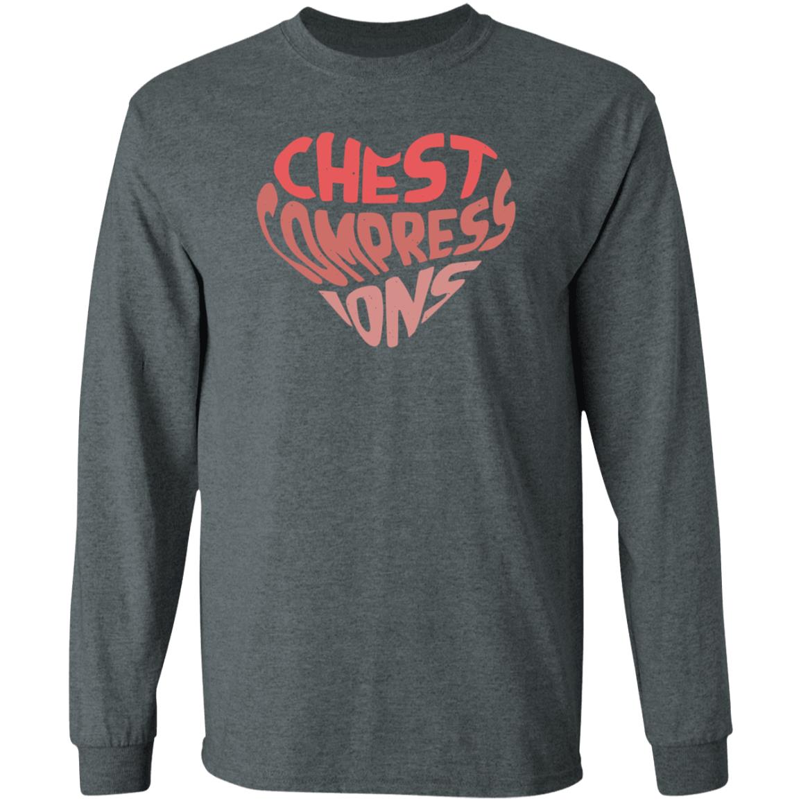 Doctor Mike Shop Chest Compressions Heart Shirt Dr. Mike Varshavski Chest Compressions Shirt - Teechipus
