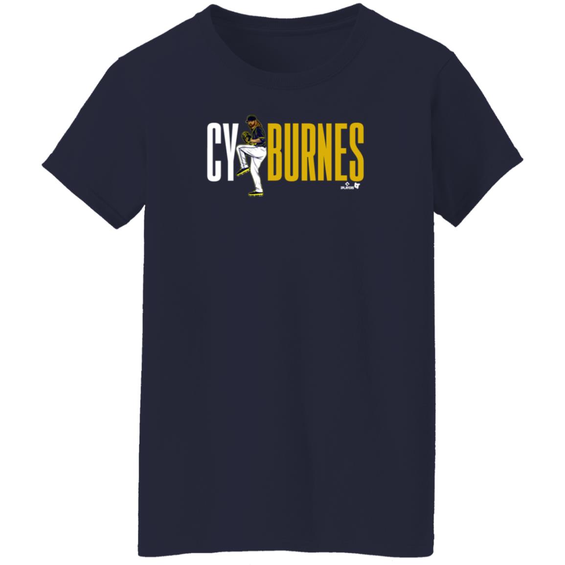 Breakingt Merch Cy Burnes Shirt Brew Crew Ball - Teechipus