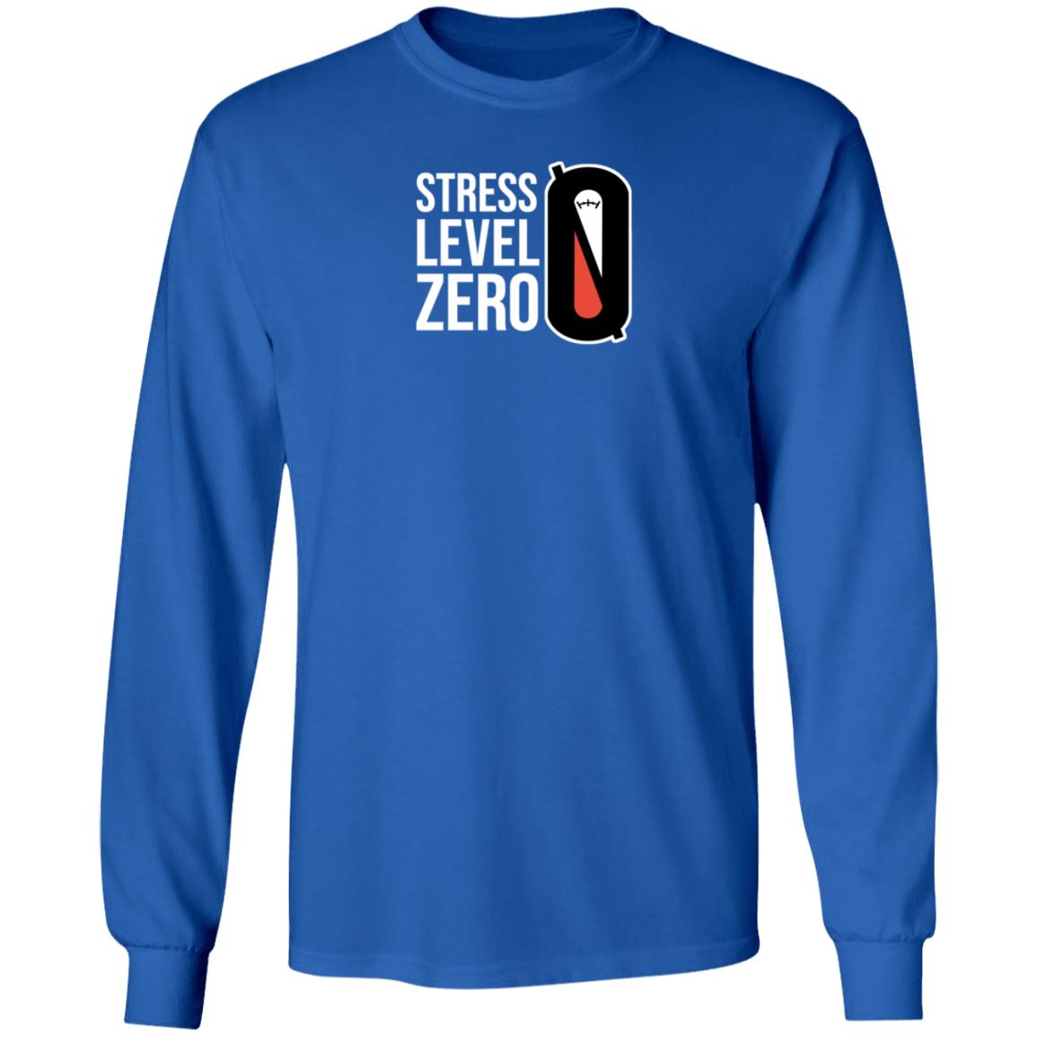 Stress Level Zero Black Shirt Crowd Made Merch Stress Level 0 Black Shirt - Teechipus