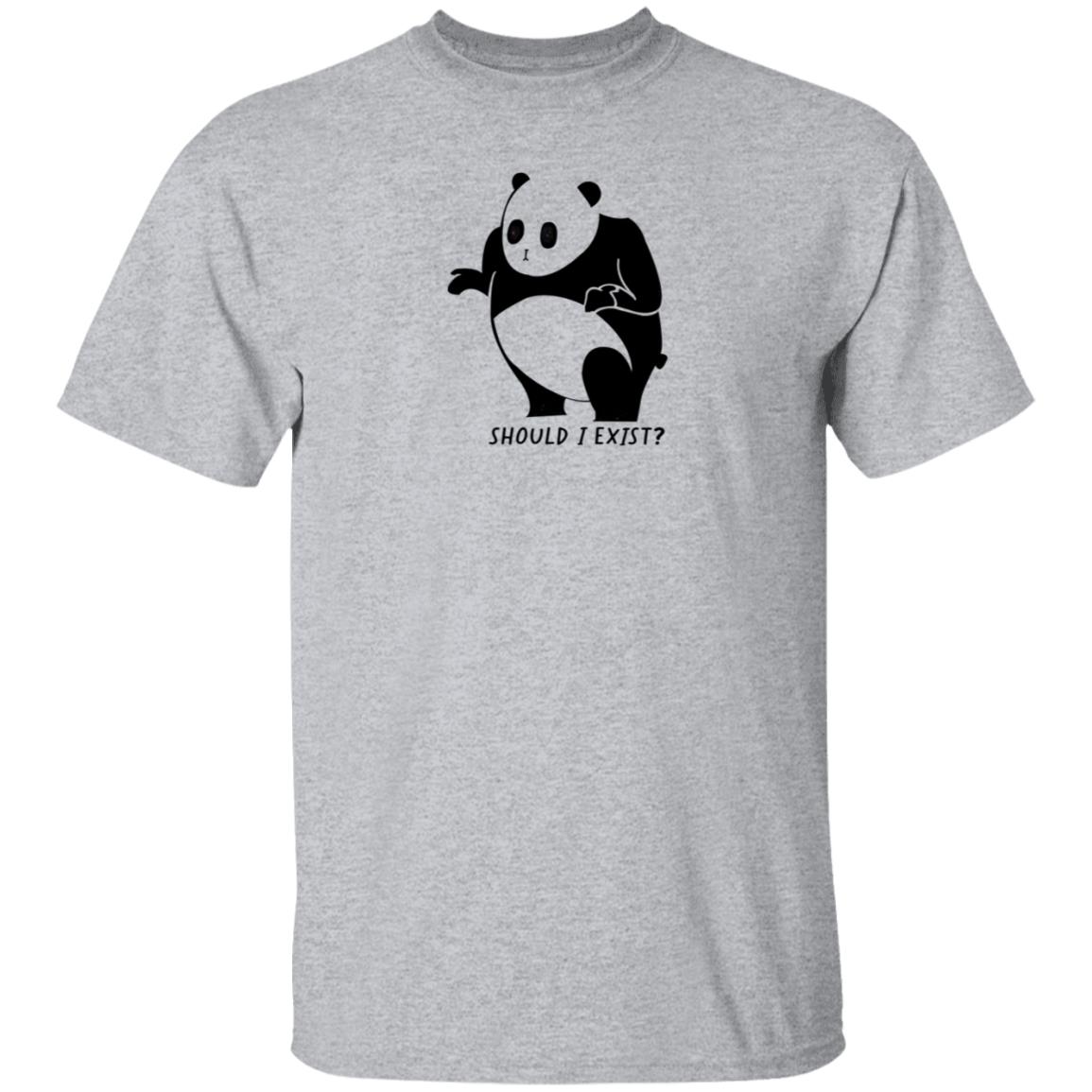 Dailywire Merch Existential Panda Shirt Alissa Walsh Panda Should I Exist Shirt - Teechipus