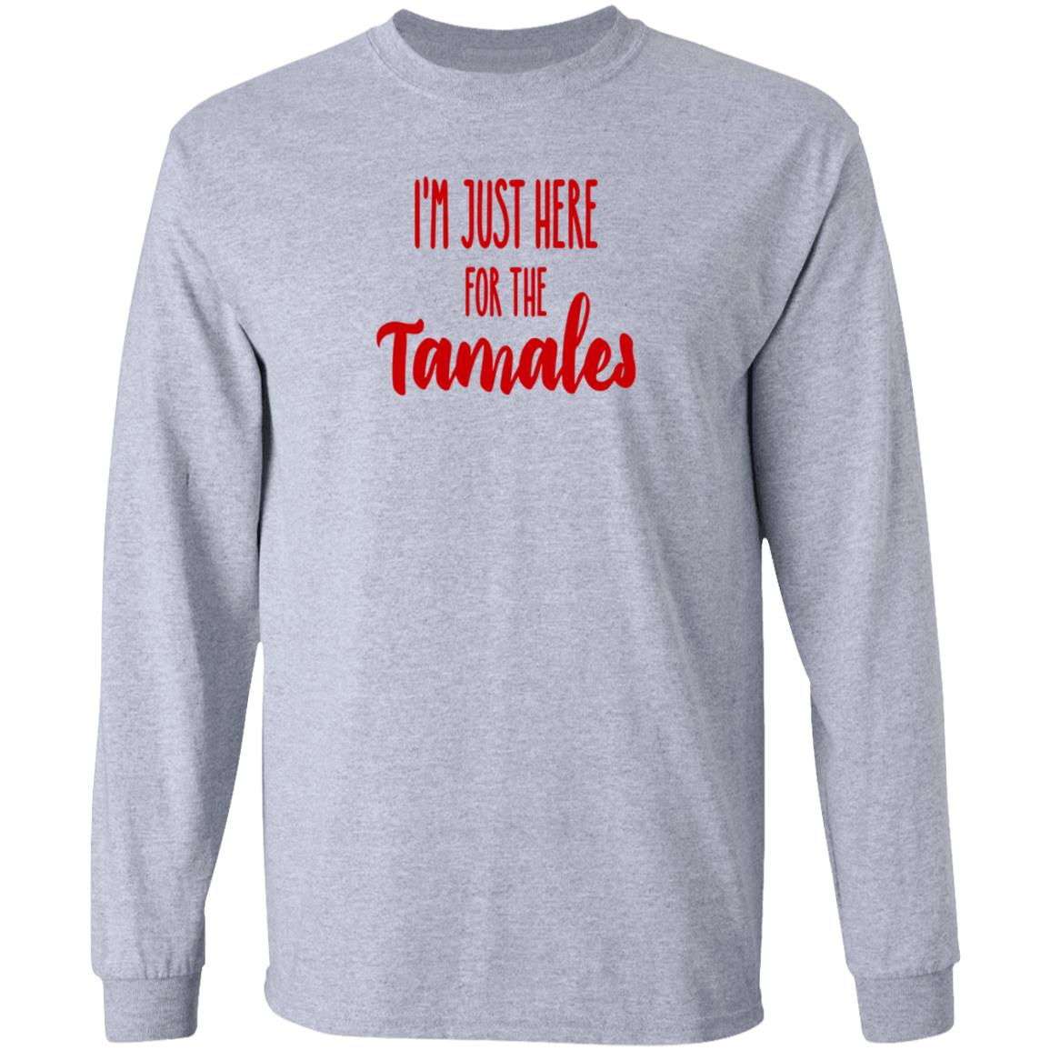 Reptile Boy I'm Just Here For The Tamales Shirt Hoodie Sweatshirt - Teechipus