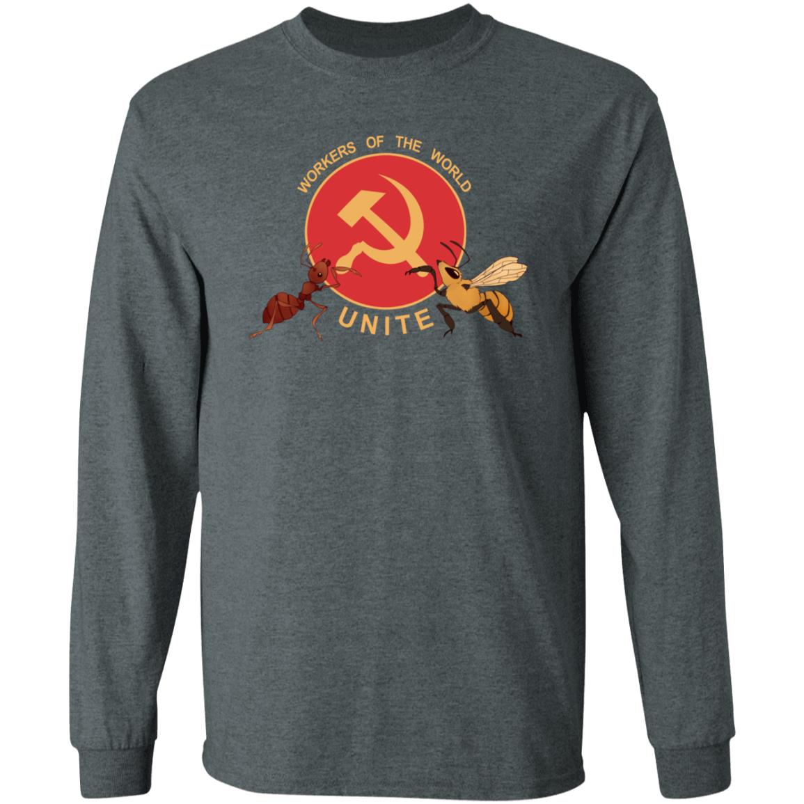 Workers Of The World Unite Shirt Real Animal Facts Merch - Teechipus