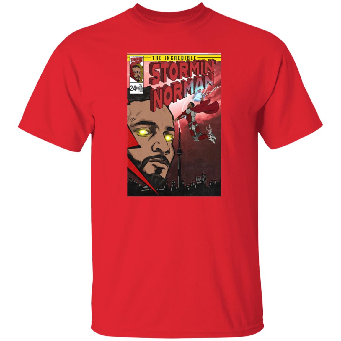 Norman Powell Stormin Norman Comic T Shirt - Teechipus